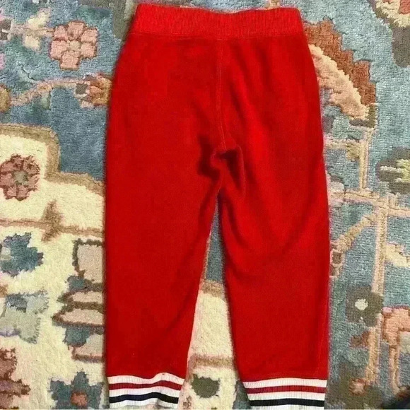 Janie and jack toddler boy sweats jog pants red & striped joggers sweatpant - Picture 2 of 8